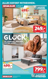 Schlafzimmer im Segmüller Prospekt in Frechen Aktueller Segmüller Prospekt mit Schlafzimmer, "Zum Glück gibt´s Segmüller", Seite 18