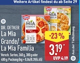 La Mia Grande von Dr. Oetker im aktuellen ALDI Nord Prospekt für 3,19 €