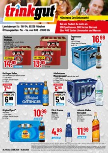 Bier im aktuellen Trinkgut Prospekt (München) Bier im Trinkgut Prospekt "Aktuelle Angebote" mit 4 Seiten (München)