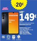 Smartphone galaxy A16 - SAMSUNG - E.Leclerc à Saintes Smartphone galaxy A16 - SAMSUNG en promo chez E.Leclerc Saintes à 149,00 €