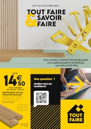 Prospectus Tout Faire à Voiron "TOUT FAIRE & SAVOIR FAIRE", 12 pages, 01/10/2024 - 31/10/2024