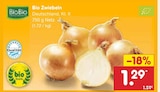 Bio Zwiebeln von BioBio im aktuellen Netto Marken-Discount Prospekt für 1,29 €