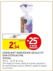 Craquant norvégien seigle et son d'épeautre - SIGDAL en promo à 2,54 € chez Intermarché Craquant norvégien seigle et son d'épeautre - SIGDAL dans le catalogue Intermarché