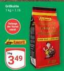 Grillkohle Angebote von favorit bei GLOBUS Bruchsal für 3,49 €