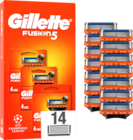 Auchan Hypermarché Cesson - Promo LAMES DE RASOIR POUR HOMME FUSION 5 GILLETTE Promo LAMES DE RASOIR POUR HOMME FUSION 5 GILLETTE à 29,39 € dans le catalogue Auchan Hypermarché à Cesson
