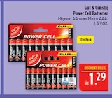 Aktuelle Batterie Angebote bei Marktkauf in Nürnberg Aktuelles Power Cell Batterien Mignon AA Angebot bei Marktkauf in Nürnberg ab 1,29 €