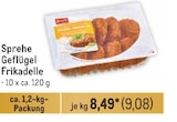 Sprehe Geflügel Frikadelle Angebote bei Metro Norderstedt für 9,08 €