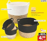 Aufbewahrungskörbchen für 4,99 € bei Netto Marken-Discount im Angebot Aufbewahrungskörbchen im aktuellen Netto Marken-Discount Prospekt