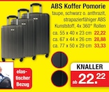 ABS Koffer Pomorie im Angebot bei Zimmermann in Göttingen ABS Koffer Pomorie Angebote bei Zimmermann Göttingen für 22,22 €