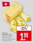 Marktkauf Freiburg - Schweizer Emmentaler AOP Angebot im Prospekt Schweizer Emmentaler AOP bei Marktkauf im Freiburg Prospekt für 1,99 €