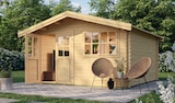 Blockbohlenhaus Isar Naturbelassen Angebote bei MS-Holzfachmarkt GmbH Mainz für 1.999,00 €