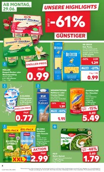 Sahne im Kaufland Prospekt "Hier bin ich richtig" mit 75 Seiten (Ingolstadt)