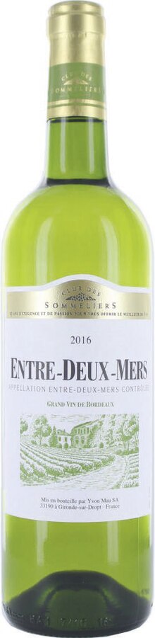 Entre-Deux-Mers blanc Club des Sommeliers - Petit Casino à Avignon Entre-Deux-Mers blanc Club des Sommeliers en promo chez Petit Casino Avignon