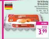 18 frische Eier Angebote von Gut & Günstig bei Marktkauf Plauen für 3,99 €