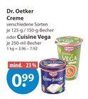 Creme oder Cuisine Vega von Dr. Oetker im aktuellen V-Markt Prospekt für 0,99 €