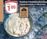Thunfisch-Frischkäsezubereitung im Angebot bei GLOBUS in Krefeld Thunfisch-Frischkäsezubereitung Angebote von Globus bei GLOBUS Krefeld für 1,00 €