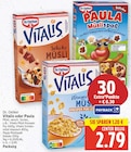 Vitalis Müsli Knusper Pur im E center Prospekt Vitalis Müsli Knusper Pur von Dr. Oetker im aktuellen E center Prospekt für 2,79 €