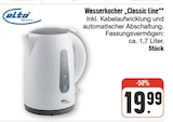 Wasserkocher "Classic Line" Angebote von elta bei nah und gut Schwabach für 19,99 €