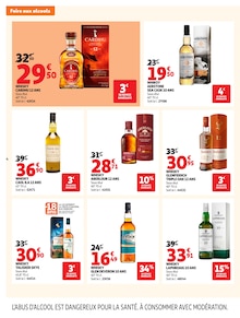 Promotion Whisky dans le prospectus Auchan Hypermarché, valable du 09/06/2026 au 21/06/2026 Promo Whisky dans le catalogue Auchan Hypermarché du moment à la page 4