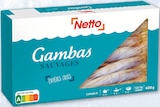 Netto Brive-la-Gaillarde - Promo Gambas sauvages entières crues surgelées Promo Gambas sauvages entières crues surgelées à 7,49 € dans le catalogue Netto à Brive-la-Gaillarde