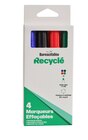 Bureau Vallée Recyclé – 4 marqueurs effaçables pointe large – Assortiment de 4 couleurs - Bureau Vallée Recyclé - Bureau Vallée Bureau Vallée Recyclé – 4 marqueurs effaçables pointe large – Assortiment de 4 couleurs - Bureau Vallée Recyclé à 2,49 € dans le catalogue Bureau Vallée