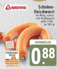 Schinkenfleischwurst Angebote von Rasting bei E center Moers für 0,88 €