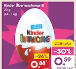 Überraschungs Ei im Angebot bei Netto Marken-Discount in Aachen Überraschungs Ei Angebote von Kinder bei Netto Marken-Discount Aachen für 0,59 €