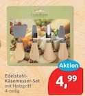 Edelstahl-Käsemesser-Set von Cookelicious im aktuellen budni Prospekt