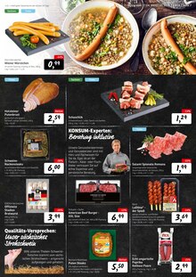 Grillfleisch im Konsum Prospekt "Preisparade" mit 12 Seiten (Dresden)