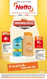 Netto Catalogue "LES IMMANQUABLES SEMAINE 1", 14 pages, Loisy,  06/06/2023 - 12/06/2023
