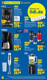Kaffeevollautomat Angebot im aktuellen Lidl Prospekt auf Seite 8