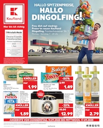 Aktueller Kaufland Supermarkt Prospekt für Dingolfing 11.09.2025 - 17.09.2025 Kaufland Prospekt für Dingolfing mit 71 Seiten