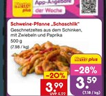 Schweine-Pfanne „Schaschlik“ Angebote bei Netto Marken-Discount Langenfeld für 3,59 €