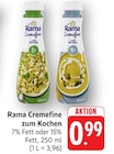 Cremefine zum Kochen 7% Fett im Angebot bei E center in Lörrach Cremefine zum Kochen 7% Fett Angebote von Rama bei E center Lörrach für 0,99 €