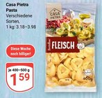 Pasta im Angebot bei GLOBUS in Salzgitter Pasta Angebote von Casa Pietra bei GLOBUS Salzgitter für 1,59 €