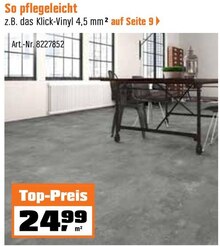 Klick-Vinyl bei OBI in Bocholt Klick-Vinyl im Angebot bei OBI Bocholt für 24,99 €
