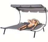 Doppel-Sonnenliege im Angebot bei Wreesmann in Görlitz Doppel-Sonnenliege Angebote bei Wreesmann Görlitz für 89,99 €