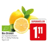 Bio-Zitronen bei EDEKA im Prospekt "" für 1,11 €