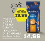 Aktuelles Caffè Crema, Gusto Italiano o. Schümli Angebot bei EDEKA in Dinslaken ab 13,99 €