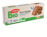 Petit Beurre Chocolat au Lait Bio - CHABRIOR en promo chez Intermarché Super Petit Beurre Chocolat au Lait Bio - CHABRIOR dans le catalogue Intermarché Super