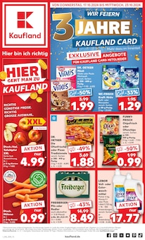 Aktueller Kaufland Prospekt "Aktuelle Angebote" Seite 1 von 56 Seiten für Schönebeck