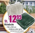 Wohndecke Angebote bei Hornbach Grevenbroich für 12,95 €