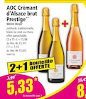 Promo Aoc crémant d'alsace brut prestige à 5,33 € dans le catalogue Norma à Schiltigheim