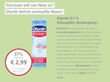 Schnupfen Dosierspray bei LINDA im Schlitz Prospekt für 2,99 €