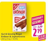 Gut & Günstig Riegel Erdbeer & Joghurtcreme Angebote von Edeka bei EDEKA Nürtingen für 2,19 €