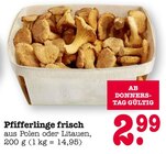 Aktuelles Pfifferlinge frisch Angebot bei E center in Ludwigshafen (Rhein) ab 2,99 €
