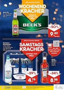 Becks im Netto Marken-Discount Prospekt "DER ORT, AN DEM DU IMMER AUSGEZEICHNETE PREISE FINDEST." mit 6 Seiten (Mönchengladbach)