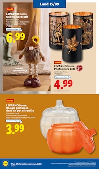 Promotion Parfum d'intérieur dans le prospectus Lidl, valable du 11/09/2025 au 17/09/2025 Promo Parfum d'intérieur dans le catalogue Lidl du moment à la page 62