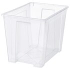 Box transparent 56x39x42 cm/65 l von SAMLA im aktuellen IKEA Prospekt für 7,99 €