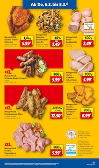 Rindfleisch im Lidl Prospekt "LIDL LOHNT SICH" mit 63 Seiten (Mannheim)